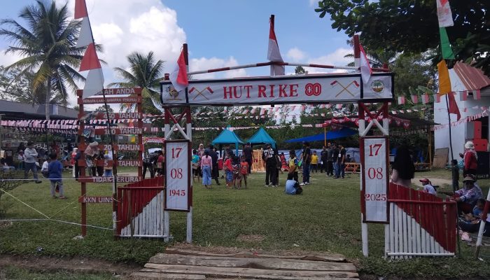 HUT RI Di Desa Birong ulu Manriah Memang Meriah 