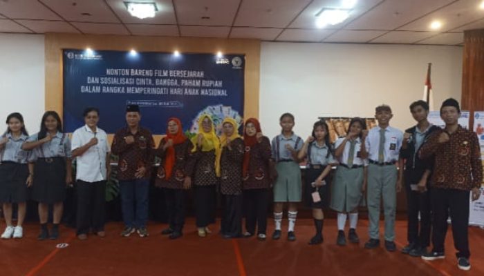 Memperingati HAN, DHC BPK 45Berkolaborasi Dengan BI Pematangsiantar Gelar Nobar