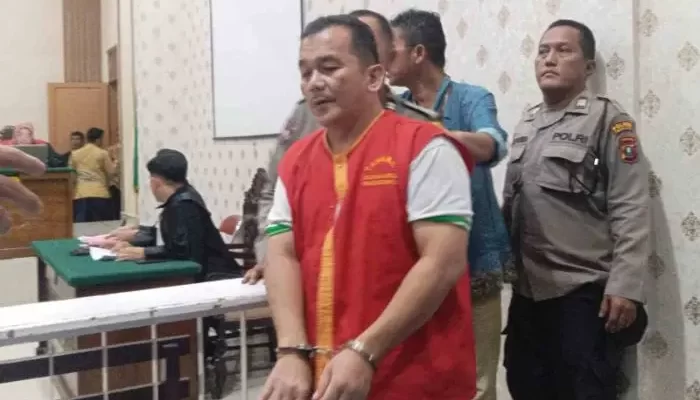 Oknum Polisi Polres Pematangsiantar Terdakwa Kasus Pembunuhan Mutia Divonis 9 Bulan