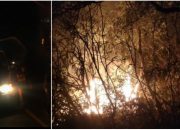 Perbukitan Simarjarunjung Kebakaran, Warga Sekitar Panik