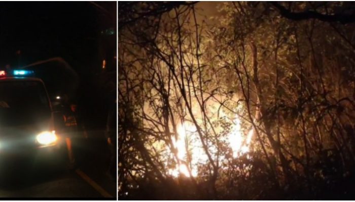 Perbukitan Simarjarunjung Kebakaran, Warga Sekitar Panik