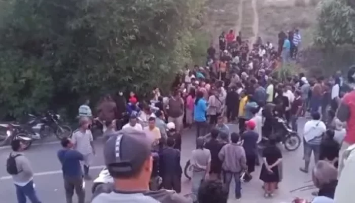 Dua Maling Tewas Dimassa di kabupaten Toba