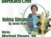 Keluarga Besar IPK Simalungun Berduka, Ibu Mertua Martogi Sinaga Tutup Usia