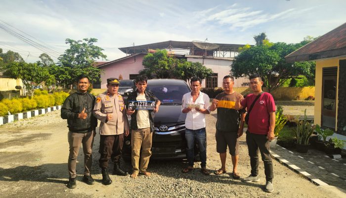 Ponijan Damanik Kapolsek Dolok Panribuan Ringkus Pelaku Curat Dalam 1×24 Jam