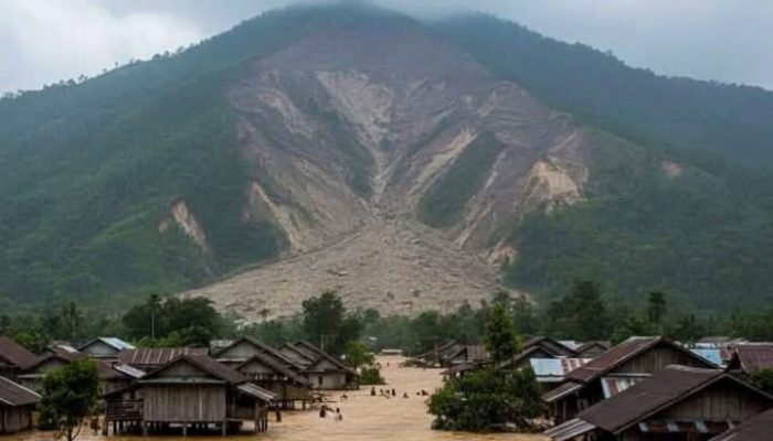 Bupati Tetapkan Tapteng Status Tanggap Darurat Pasca Bencana Banjir dan Longsong