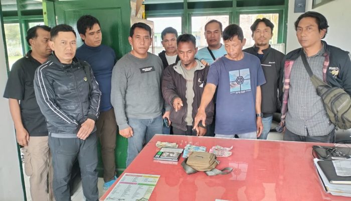 Tim Gabungan TNI Amankan Dua Terduga Bandar Sabu di Kabupaten Karo