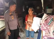 Kapolsek Siantar Marihat Kunjungi Warga Tidak Dapat Bantuan Dari Pemerintah