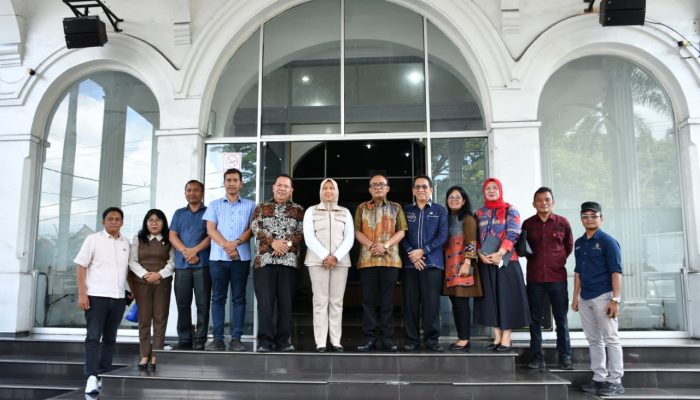 Upaya Tingkatkan PAD, Wabup Samosir Kunjungi Pemko Pematangsiantar