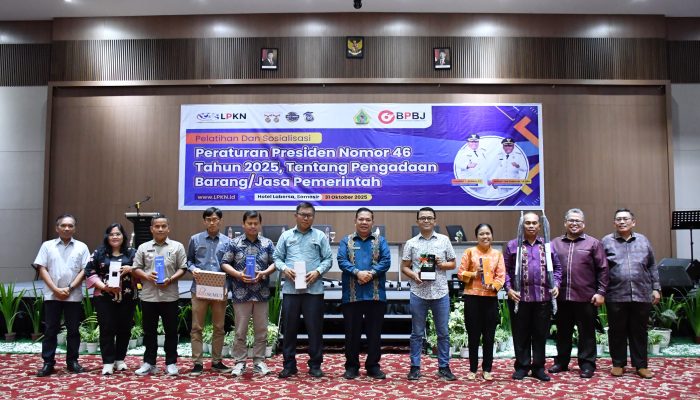 Pemkab Samosir Tingkatkan Kapasitas dan Kapabilitas Aparatur Dalam Pengadaan Barang Jasa, Sosialisasikan Perpres nomor 46