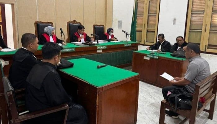 Eksepsi Mantan Pejabat Dishub Pematangsiantar Ditolak Hakim PN Medan