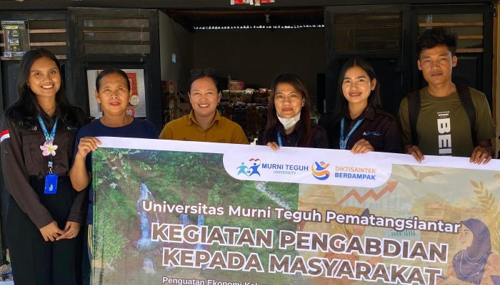 Pelaksanaan Kegiatan PKM Dosen Universitas Murni Teguh PSDKU Pematangsiantar, ‘Pendampingan IRT Bah Biak,Implementasi Teknologi Digital’