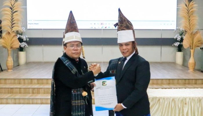 Walikota Pematangsiantar Lantik Sekda dan Kadis Damkar dan Penyelamatan