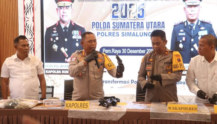 “Aktualisasi Transformasi Polri Untuk Masyarakat!” Kapolres Simalungun Gelar Rilis Akhir Tahun 2025, Buktikan Polri Kini Lebih Dekat dengan Rakyat