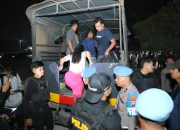 Jermal VII Sarang Narkoba dan Judi Online Digerebek Polrestabes Medan