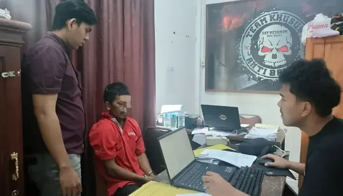 Pelaku Cabul Anak Kandung di Palas Diringkus Polisi