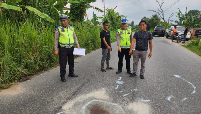 Unit Gakkum Polres Simalungun Buru Pelaku Tabrak Lari Tewaskan Pelajar 17 Tahun