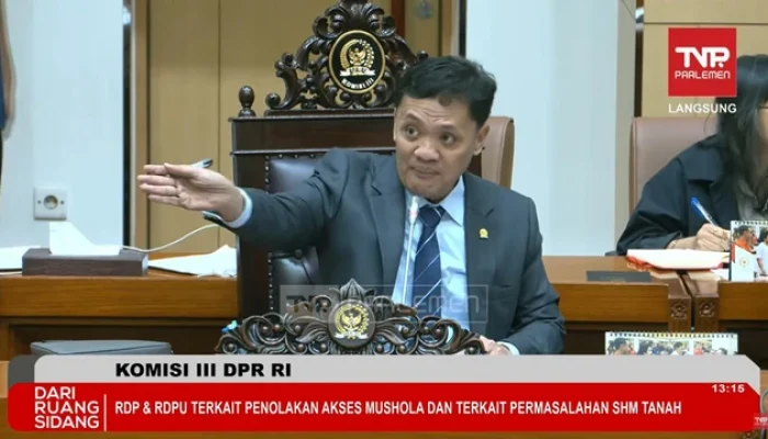 Ketua Komisi III DPR RI Usir Perwakilan PT HDP Saat RDPU