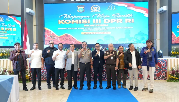 Komisi III DPR RI Gelar Kunjungan Spesifik ke Kejati dan Polda Sumut