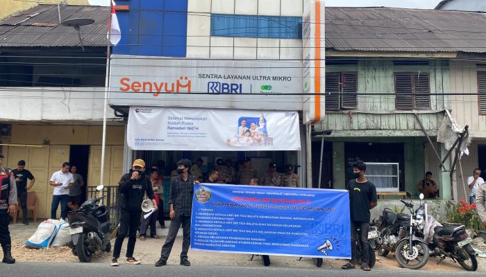 Unras GPPMS : Copot Kepala Unit BRI Tiga Balata Diduga Membangkang Terhadap PSN