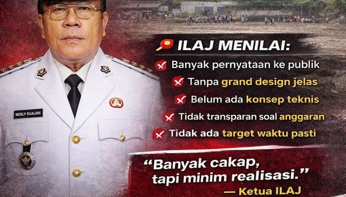 Ketua ILAJ Cap Wali Kota Pematangsiantar Banyak Cakap