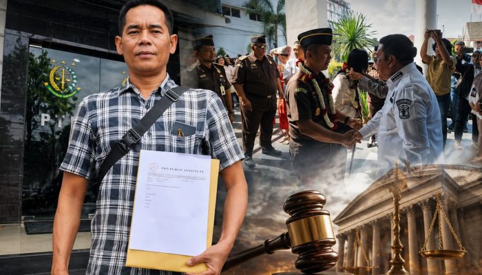 Sering ke Jakarta & Diduga Terima ‘Upeti’ Melalui Anak Main Inisial RS yang di Hubungkan Kajari Luar Siantar Inisial EP, Pro-Public Institute Resmi Laporkan Erwin Purba ke JAMWAS Kejagung