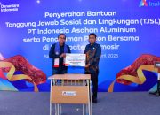 Inalum Berikan Bantuan 1 Unit Mobil Tangki ke Kabupaten Samosir