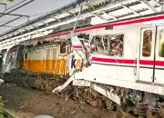 Tabrakan KA Jarak Jauh dan KRL di Bekasi Akibatkan 7 Tewas 81 Orang Luka