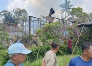 1 Unit Rumah di Jorlang Hataran Hangus Terbakar