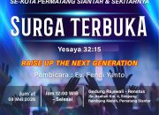 5000 Pemuda dan Pelajar Pematang Siantar Hadiri KKR Akbar ‘Surga Terbuka’, Usung Misi Transformasi Karakter