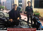 Polres Pematangsiantar Amankan 4 Sepeda Motor Knalpot Brong