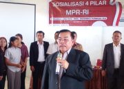 Mangihut Sinaga Berikan Sosialisasi 4 Pilar Kebangsaan Bagi Pelajar SLTA di Pematangsiantar