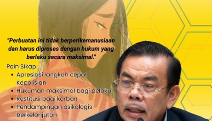 Mangihut Sinaga Prihatin atas Kasus Penyekapan dan Penganiayaan  Perempuan di Bandung, Minta Hukum yang berlaku