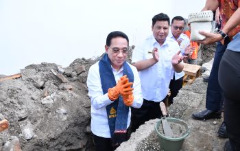 Wamenkes RI dan Bupati Samosir Letakkan Batu Pertama Pembangunan Cathlab RSUD Hadrianus Sinaga