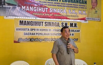 Mangihut Sinaga Tatap Muka Dengan Calon Mahasiswa PBI