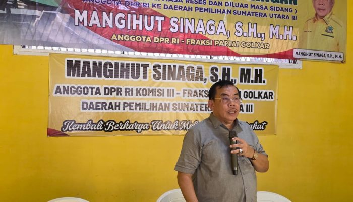 Mangihut Sinaga Tatap Muka Dengan Calon Mahasiswa PBI