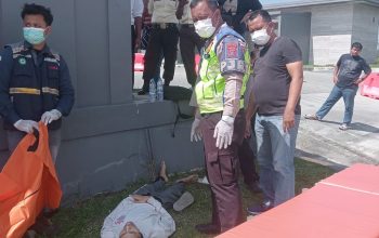 Penumpang Bus Meninggal Mendadak di Pintu Tol Sinaksak, Polsek Dolok Batu Nanggar Gerak Cepat Olah TKP