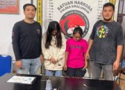 Dua Gadis Menangis Saat Digerebek di Kamar Tempat Hiburan Malam, Polsek Gunung Malela Bongkar Jaringan Pemakai Sabu di Simalungun