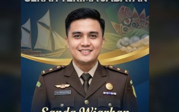 Ahmad Fauzi, Pemuda Pelopor 2022, Ucapkan Selamat atas Jabatan Baru Sanda Wiarhan Yahya Gultom sebagai Kasi Pidsus Kejari Maluku Tenggara