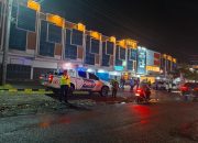 Antisipasi Balap Liar dan Begal, Kanit Gakkum IPDA Yancen Hutabarat Pimpin Patroli Blue Light Jaga Kenyamanan Malam Minggu