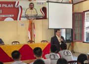 Mangihut Sinaga Berikan Sosialisasi 4 Pilar Kebangsaan Kepada Siswa SLTA Pematangsiantar
